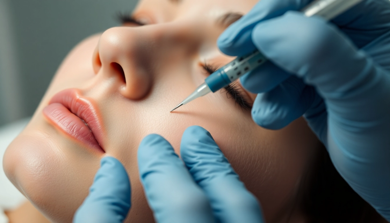 Fettwegspritze Zürich: Physician performing a safe, precise injection in a modern clinic setting for targeted fat reduction.